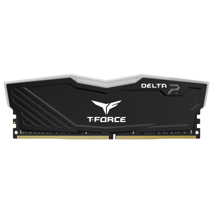 TEAMGROUP T-FORCE DELTA RGB TWIN 32GB (2X16GB) DDR4 3600MHZ CL18 BLACK DESKTOP MEMORY