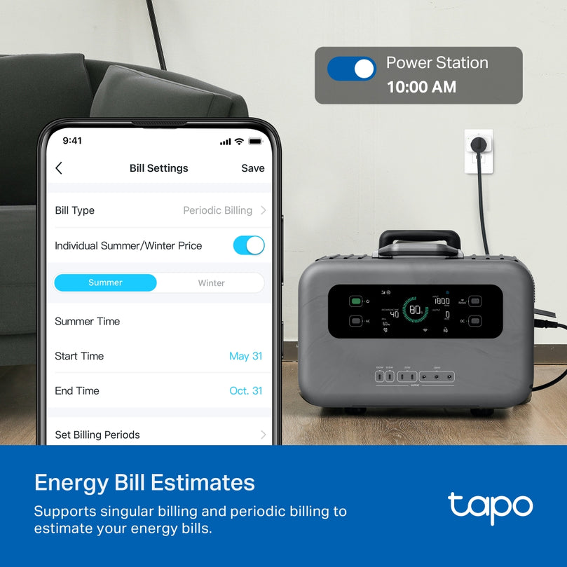 TP-LINK TAPO P110M MINI SMART Wi-Fi PLUG ENERGY MONITORING