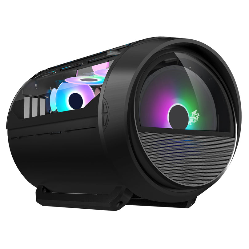 INPLAY CANNON 201 WITH 1X200MM RGB FAN MATX CASE