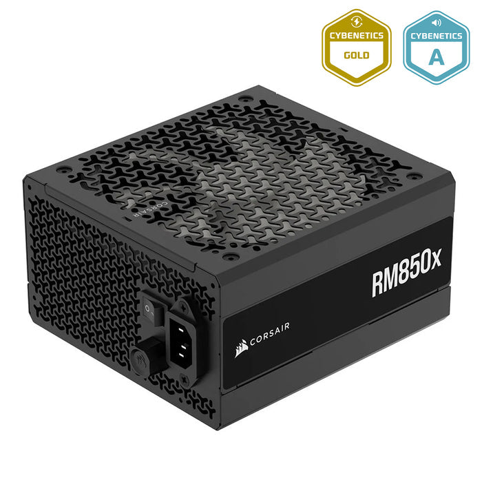 CORSAIR RM850X 850W CYBENETICS GOLDATX 3.1 PCIE 5.1 FULLY MODULAR ATX POWER SUPPLY (CP-9020270-NA)