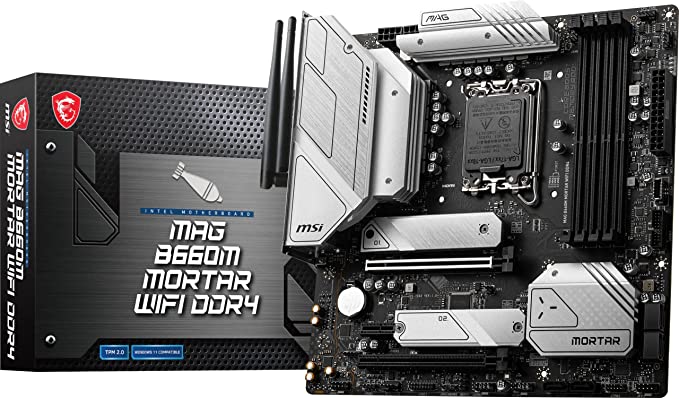 MSI MAG B660M MORTAR WIFI DDR4 MOTHERBOARD