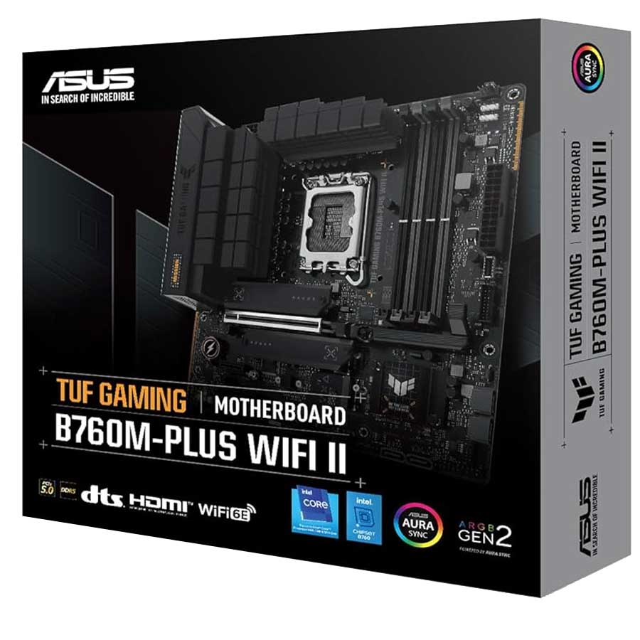 ASUS TUF GAMING B760M-PLUS WIFI II MOTHERBOARD