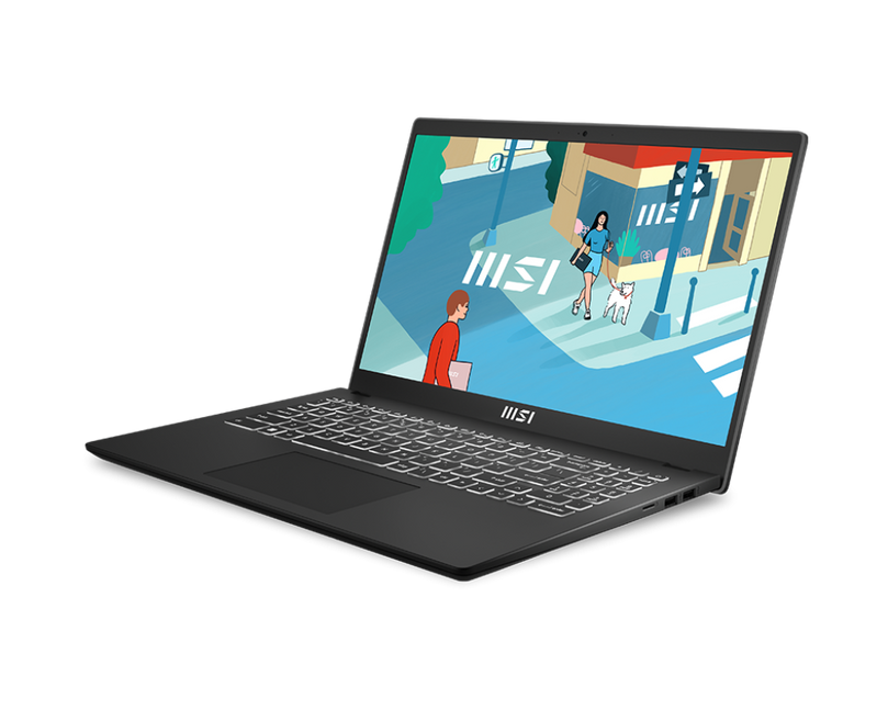 MSI MODERN 15 B13M-1025PH | INTEL CORE i7-1335U | 16GB DDR4 3200MHZ | 512GB NVMe PCIe SSD | IRIS XE GRAPHICS | 14" FHD DISPLAY IPS | WINDOWS 11 | LAPTOP
