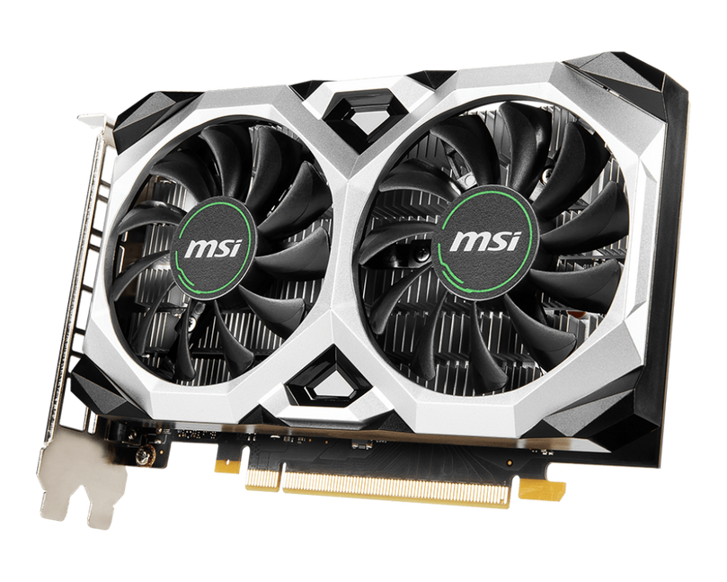 MSI GEFORE GTX1650 D6 VENTUS XS OCV3 4GB DDR6/128-BIT/DVI-D+HDMI+DP/2*FAN (2-SLOT) GRAPHICS CARD