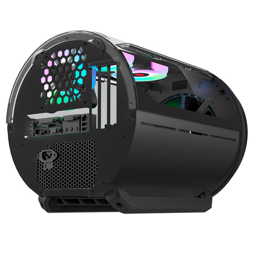 INPLAY CANNON 201 WITH 1X200MM RGB FAN MATX CASE