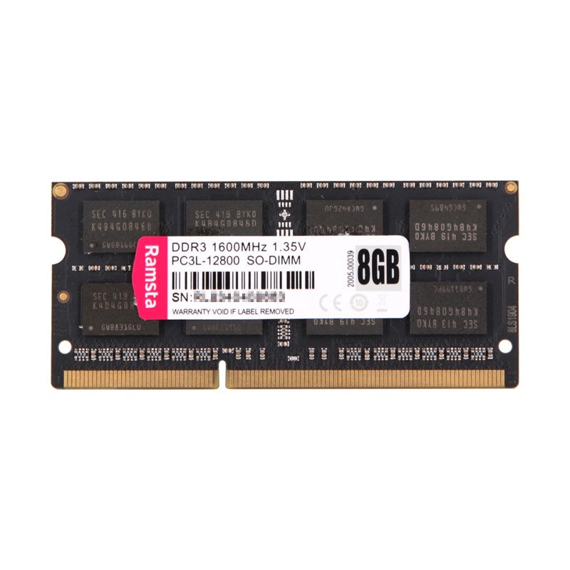 RAMSTA SODIMM 8GB DDR3 1600MHZ SODIMM MEMORY