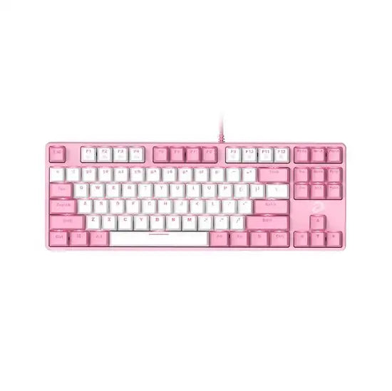 DAREU EK87 GLORY 87-KEY WIRED PINK MECHANICAL KEYBOARD