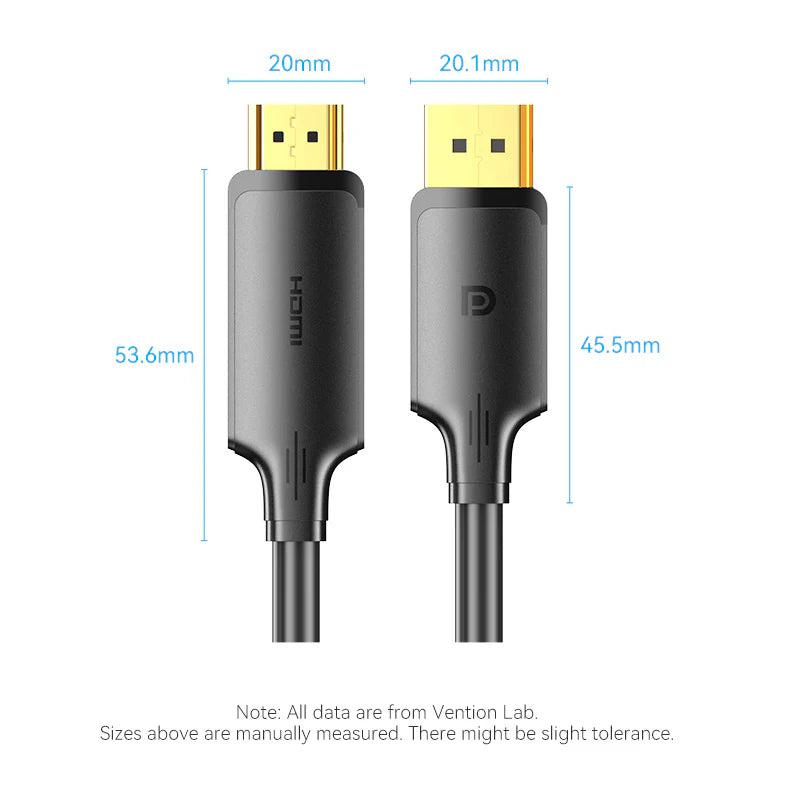 VENTION HFOBF (1M) DISPLAYPORT TO HDMI CABLE