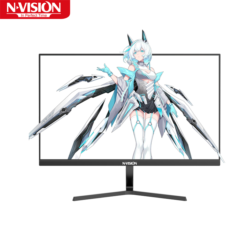 NVISION N2455PRO-B 23.8" FRAMELESS IPS 100HZ FHD BLACK MONITOR