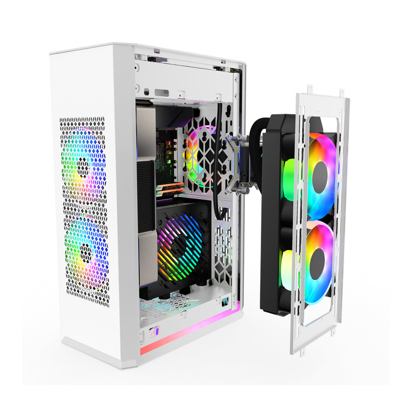1ST PLAYER UN-1 /SFX/ATX PSU SUPPORT /M-ITX MINI-TOWER GAMING CASE