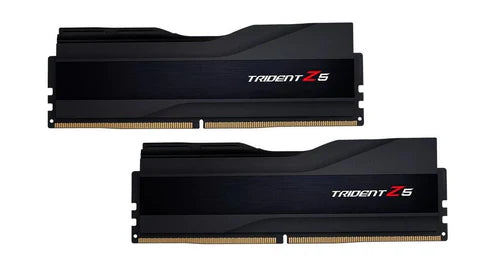 G SKILL TRIDENT Z5 RGB 32GB (16GBX2) DDR5 6000MHZ CL36 INTEL XMP BLACK DESKTOP MEMORY