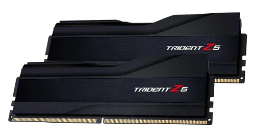 G SKILL TRIDENT Z5 RGB 32GB (16GBX2) DDR5 6000MHZ CL36 INTEL XMP BLACK DESKTOP MEMORY