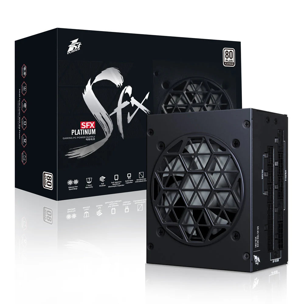 1ST PLAYER SFX 650W 80+ GOLD FULL-MODULAR PS-650SFX GAMING SFX PSU