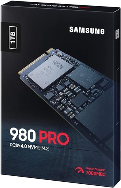 SAMSUNG 980 1TB NVME PCIE 3.0 X4 M.2 SSD