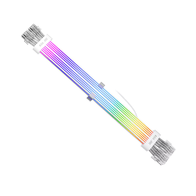1STPLAYER CC 8-PIN ARGB NC2-8P PSU EXTENSION CABLE /DOUBLE SIDED LIGHTING