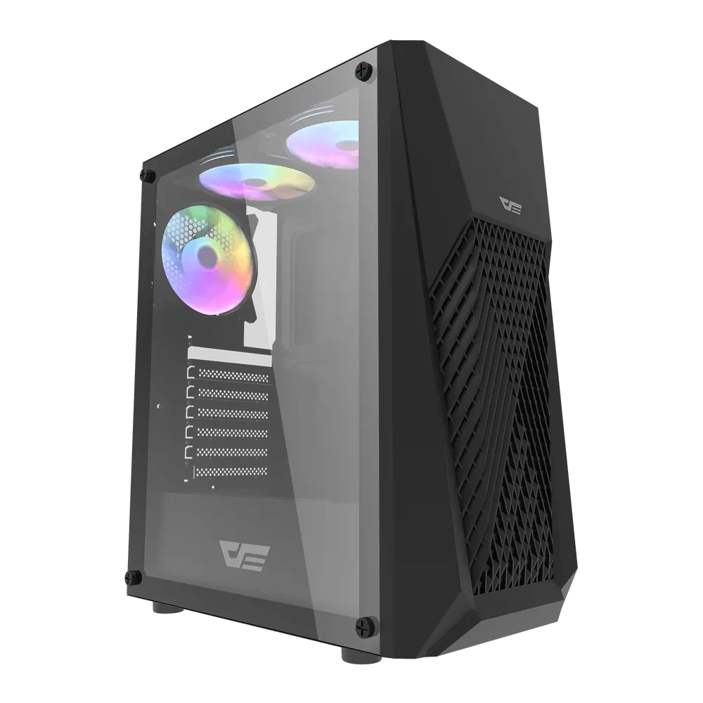 DARKFLASH DK150 W/ 3PCS FAN GAMING CASE