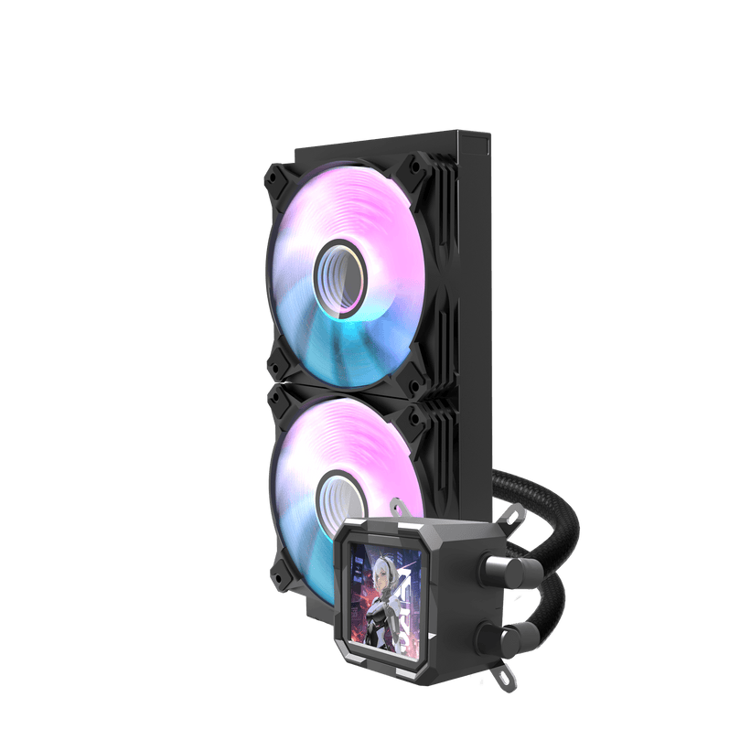 DARKFLASH WAVE DV240S ARGB AIO 240MM LIQUID CPU COOLER