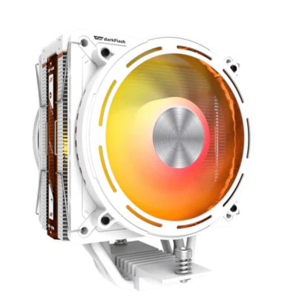 DARKFLASH E400 PLUS LED MATRIX DISPLAY DUAL FAN CPU COOLER