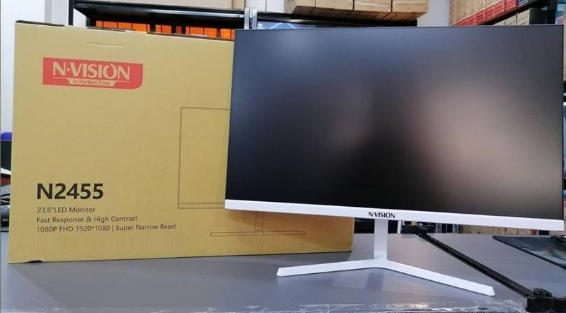 NVISION N2455 23.8" FRAMELESS IPS MONITOR