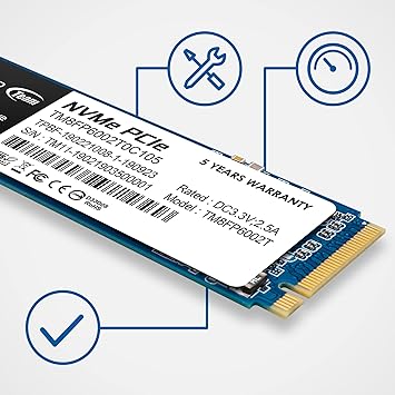 TEAMGROUP MP33 256GB 3D NAND NVME 1.3 PCIE GEN3X4 M.2 2280 SSD