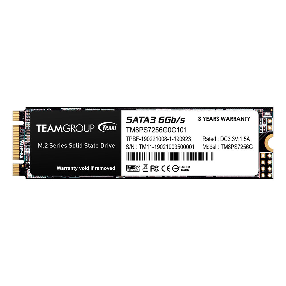 TEAMGROUP T-FORCE MS30 256GB 2280 M.2 SATA SSD