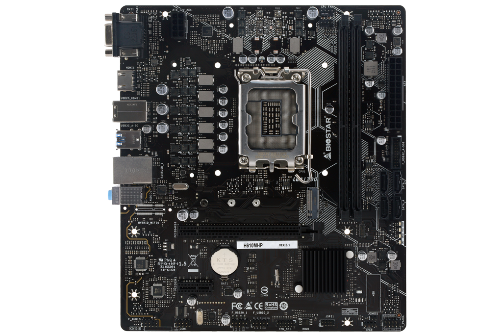 BIOSTAR H610MHP MOTHERBOARD