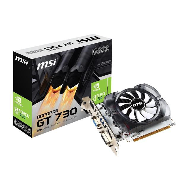 MSI GT730 2GB DDR3 128BIT GRAPHICS CARD