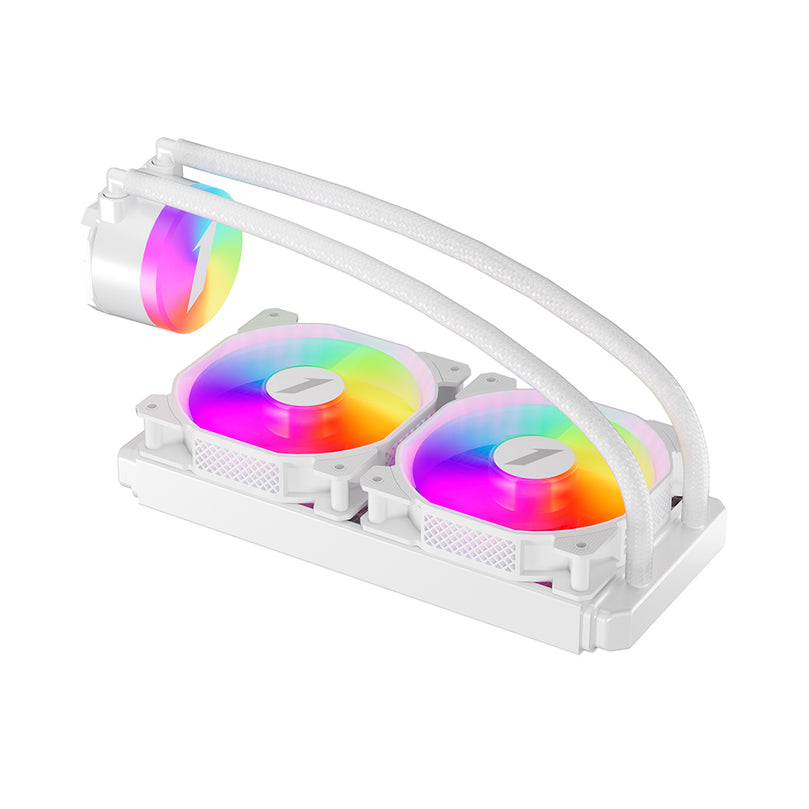 1STPLAYER THUNDERSTORM TS2 240 RGB AM5LGA17XX 2*120MM AIO CPU LIQUID COOLER