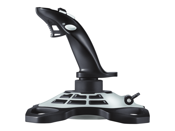 LOGITECH J-UF17 EXTREME 3D PRO SILVER/BLACK GAMING JOYSTICK