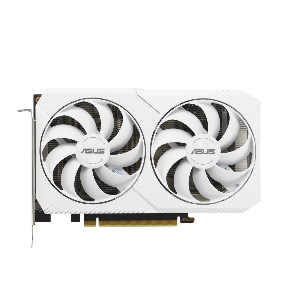 ASUS DUAL GEFORCE RTX 3060 WHITE OC EDITION 8GB GDDR6 GRAPHICS CARD