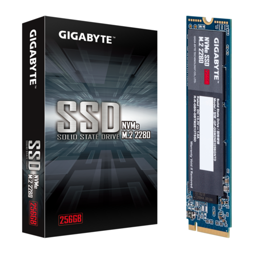 GIGABYTE 256GB M.2 2280 NVME PCIe 3.0 x4 SSD
