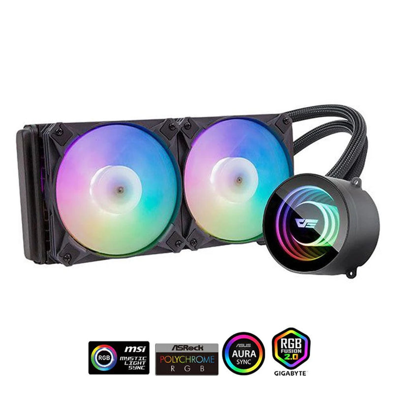 DARKFLASH DX-240 ARGB AIO LIQUID CPU COOLER