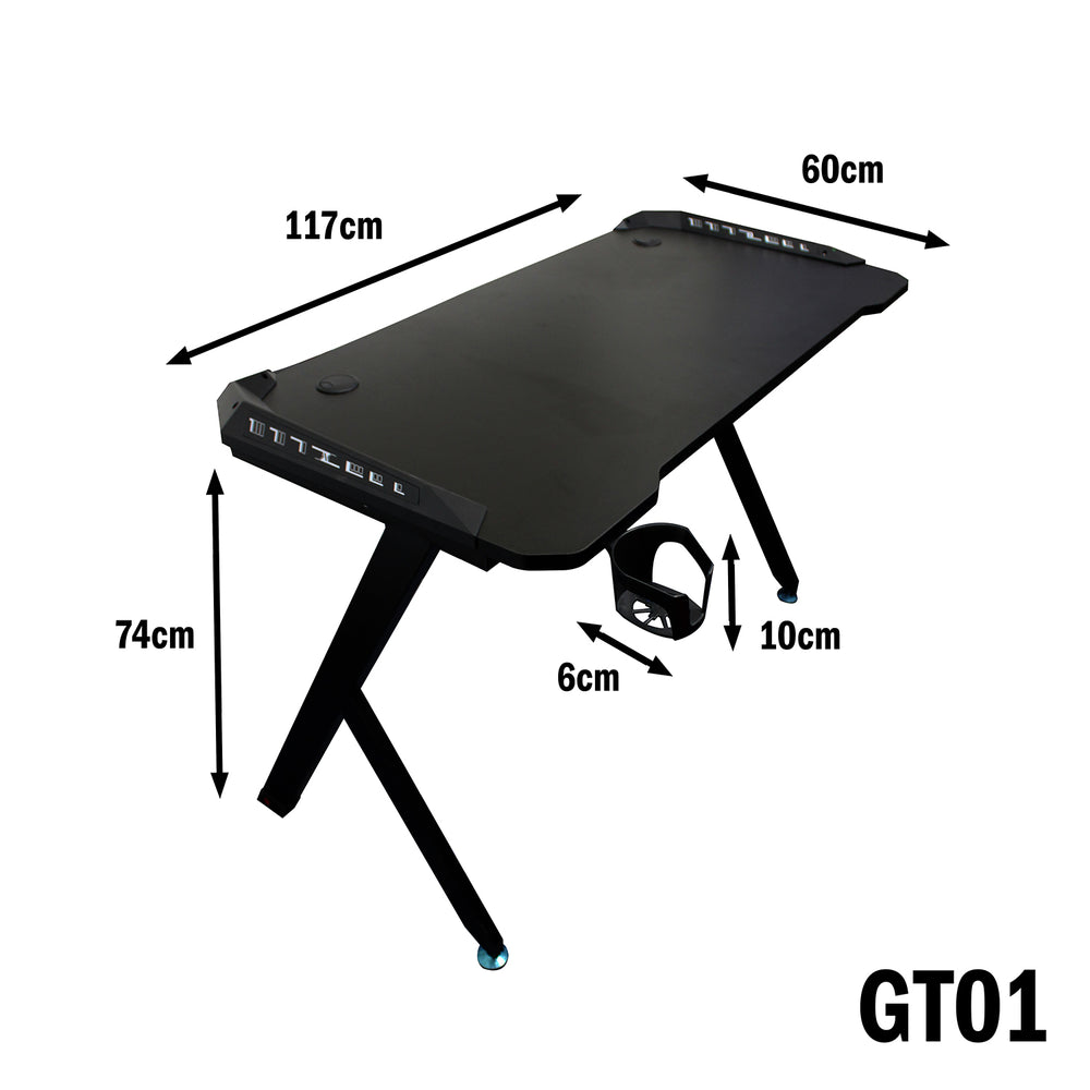 DAREU GT-01 LIGHTWEIGHT METAL FRAME GAMING TABLE
