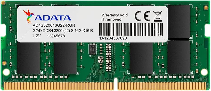 ADATA (AD4S320016G22-SGN) 16GB DDR4 3200MHZ SODIMM LAPTOP MEMORY