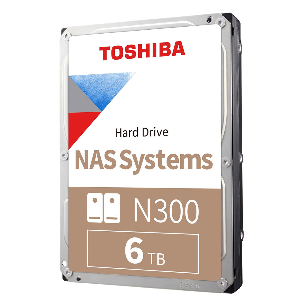 TOSHIBA 6TB 7200RPM 3.5" N300 24x7 SATA HARD DISK DRIVE