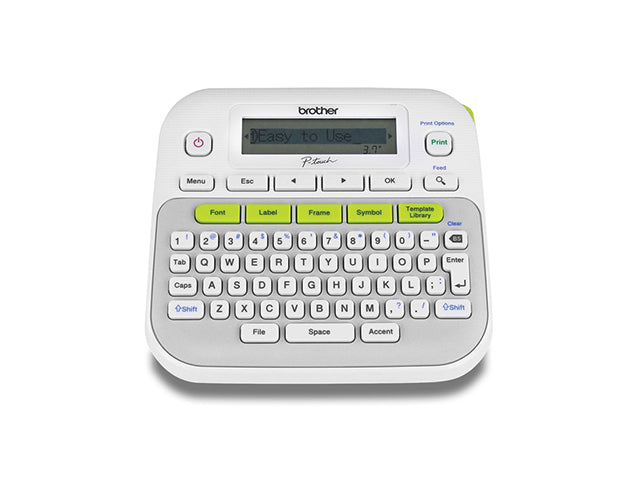 BROTHER P-TOUCH PT-D210 PORTABLE LABEL MAKER PRINTER