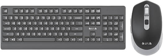 AULA AC203 2.4GHZ WIRELESS COMBO KEYBOARD & MOUSE