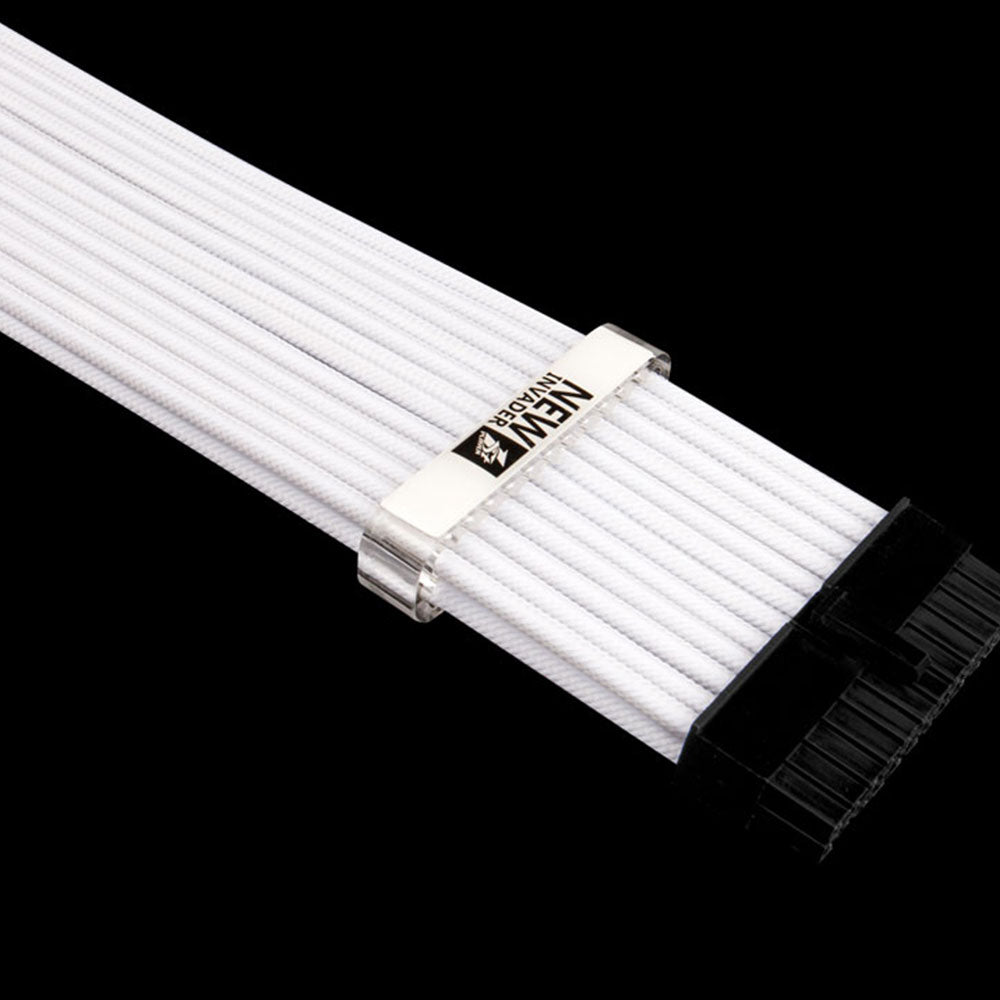 1STPLAYER STEAMPUNK WHT-001 | CRYSTAL | PSU SLEEVED EXTENSION CABLE KIT