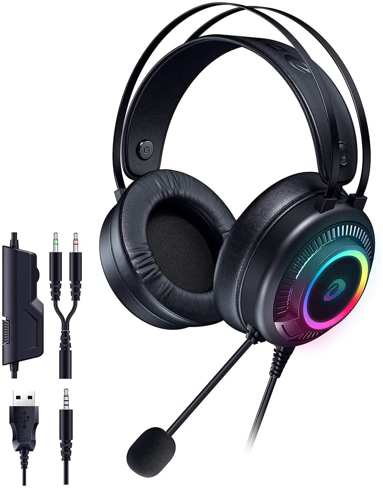 DAREU MIRROR EH416 7.1 RGB 3.5MM+USB HEADSET