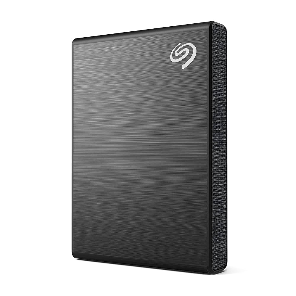 SEAGATE STKG500400 ONETOUCH 500GB 2.5 V2 BLACK EXTERNAL SSD
