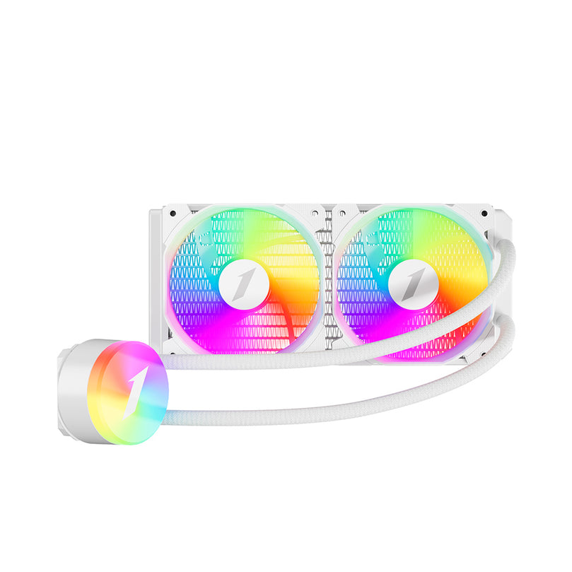 1STPLAYER THUNDERSTORM TS2 240 RGB AM5LGA17XX 2*120MM AIO CPU LIQUID COOLER