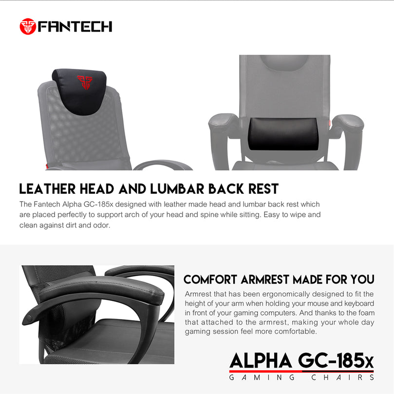 FANTECH ALPHA GC185X GAMING CHAIR