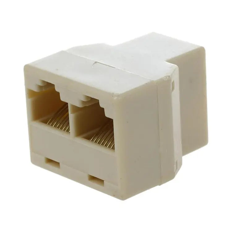 RJ45 3 HEAD COUPLER 1x2