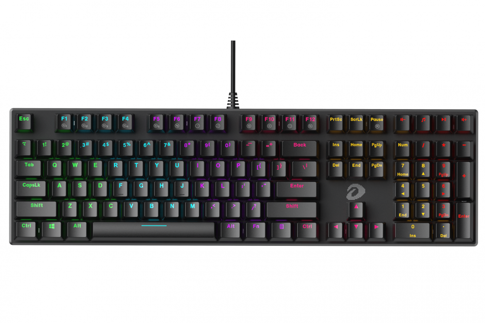 DAREU EK810 BLACK MECHANICAL GAMING KEYBOARD