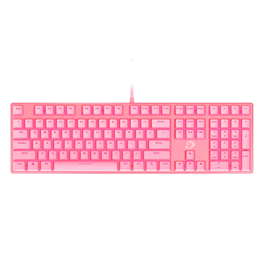 DAREU GLORIOUS EK810 LED MGK – PINK EDITION MECHANICAL KEYBOARD
