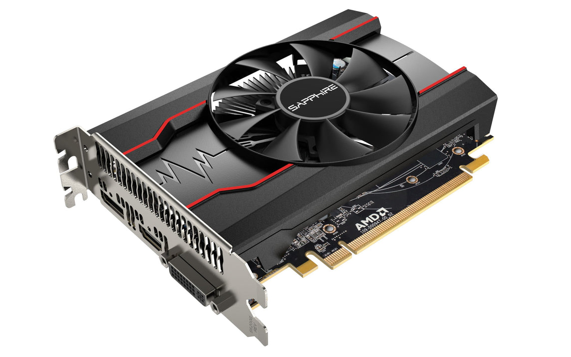 SAPPHIRE PULSE RADEON RX550 4G GDDR5 HDMI/DVI-D/DP OC GRAPHICS CARD