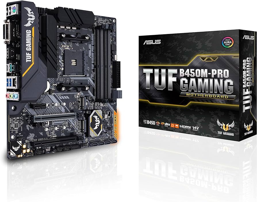 ASUS TUF B450M-PRO GAMING MOTHERBOARD