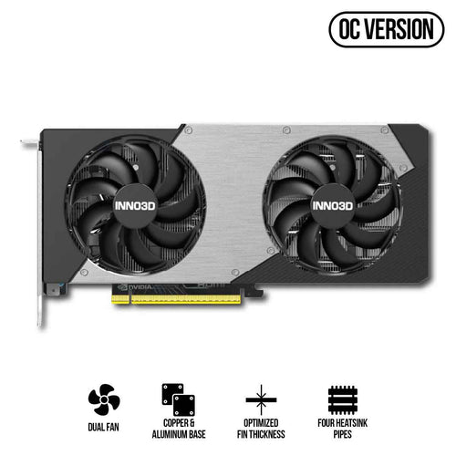 INNO3D GEFORCE RTX 5060 8GB TWIN X2 OC GDDR7 GRAPHICS CARD