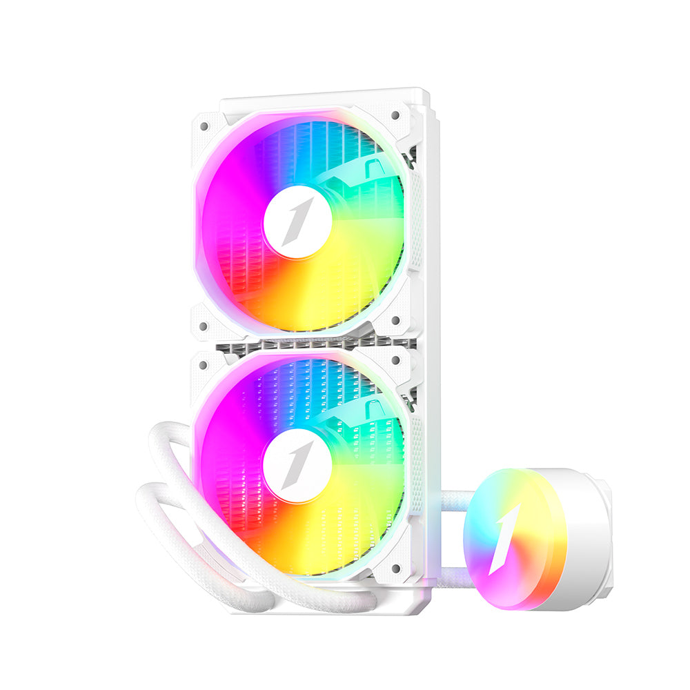 1STPLAYER THUNDERSTORM TS2 240 RGB AM5LGA17XX 2*120MM AIO CPU LIQUID COOLER