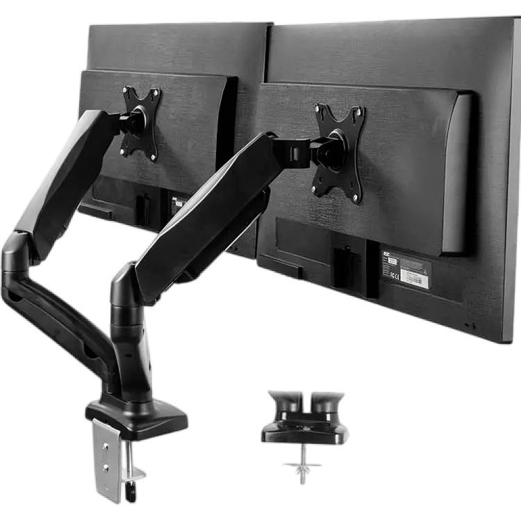 INPLAY KMT-2 13"-27" DUAL MONITOR ARM ADJUSTABLE MOUNT